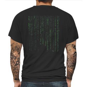 Technology Digital Code Tech Geek Gift Mens Back Print T-shirt | Favorety