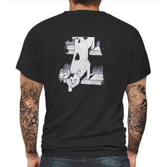 Terribly Tomie Junji Ito Cat Mens Back Print T-shirt | Favorety CA