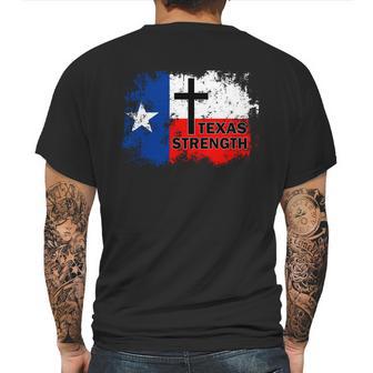 Texas Strength Shooting Mens Back Print T-shirt | Favorety AU