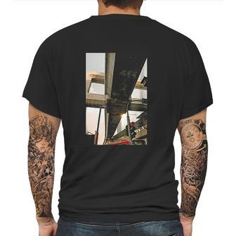 Thailand Surreal City Design By Martin Hurley Mens Back Print T-shirt | Favorety