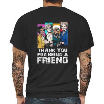 Thank You For Being A Friend Golden Girls Mens Back Print T-shirt | Favorety CA