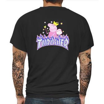 Thrasher Peppa Pig Thrasher Mens Back Print T-shirt | Favorety AU