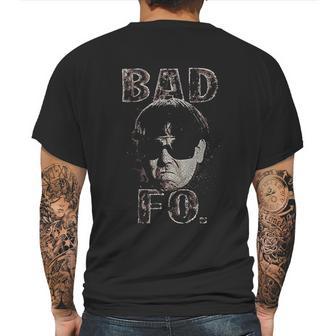 The Three Stooges Bad Moe Fo Mens Back Print T-shirt | Favorety