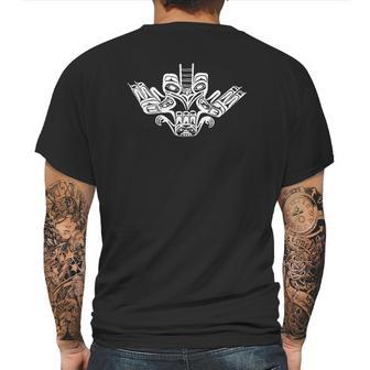 Thunderbird Northwest Haida Tribe Native Mens Back Print T-shirt | Favorety