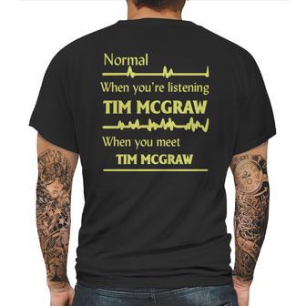 Tim Mcgraw Mens Back Print T-shirt | Favorety CA