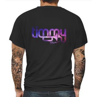 Timmy Trumpet Galaxy Nebula Logo Mens Back Print T-shirt | Favorety DE