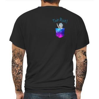 Tiny Pocket Rick Mens Back Print T-shirt | Favorety AU