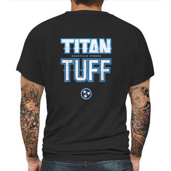 Titan Tough Nashville Strong Mens Back Print T-shirt | Favorety