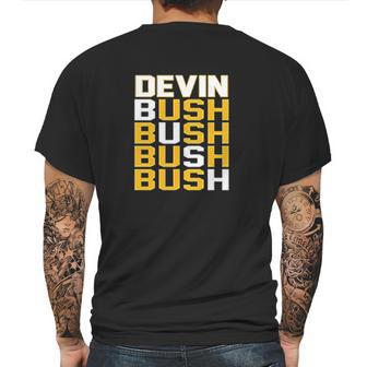 Tobin Clothing Black Pittsburgh Bush Mens Back Print T-shirt | Favorety UK