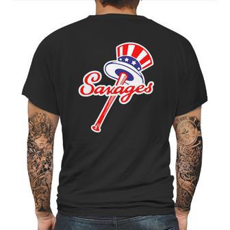 Tommy Kahnle Savages Shirt Mens Back Print T-shirt | Favorety