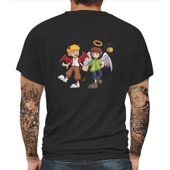 Tommyinnit And Tubbo Funny Mens Back Print T-shirt | Favorety UK