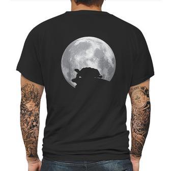 Tortoise Lover Under Moonlight Mens Back Print T-shirt | Favorety UK