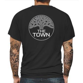 The Town Oak Tree Design Oakland California Mens Back Print T-shirt | Favorety