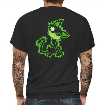 Toxic Kitty Mens Back Print T-shirt | Favorety