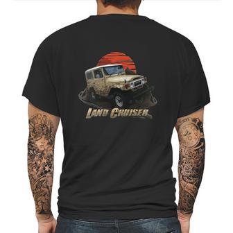 Toyota Bj40 Land Cruiser Mens Back Print T-shirt | Favorety UK