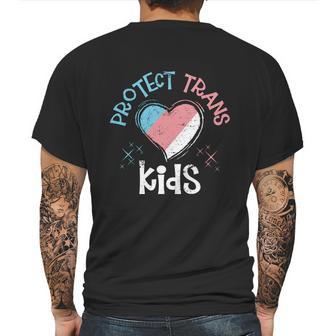 Trans Kids Transgender Flag Lgbt Activism Gift Transgender Gift Graphic Design Printed Casual Daily Basic Mens Back Print T-shirt | Favorety