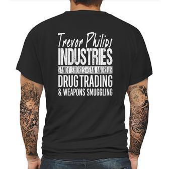 Trevor Philips Industries Drug Trading Mens Back Print T-shirt | Favorety