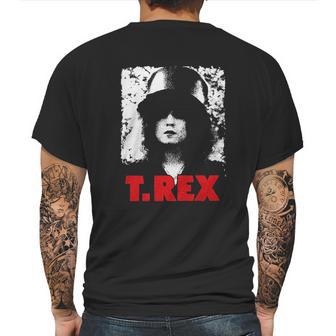 Trex Marc Bolan Pixellated Photo Mens Back Print T-shirt | Favorety AU