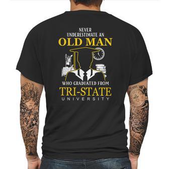 Tri State University Mens Back Print T-shirt | Favorety AU