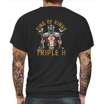 Triple H King Of Kings Mens Back Print T-shirt | Favorety CA