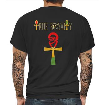 True Royalty Black Melanin Kemetic Apparel African Mens Back Print T-shirt | Favorety UK