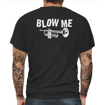 Trumpet Blow Me Mens Back Print T-shirt | Favorety CA