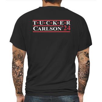 Tucker Carlson 2024 Mens Back Print T-shirt | Favorety AU