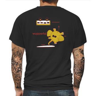 Tuffi Schwebebahn Wuppertal Germany Nrw Elephant Mens Back Print T-shirt | Favorety UK