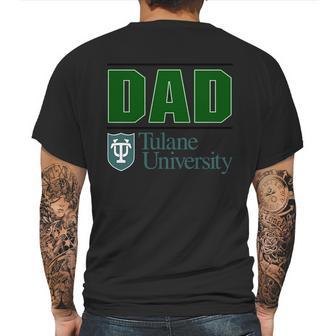 Tulane University Proud Dad Parents Day 2020 Mens Back Print T-shirt | Favorety UK