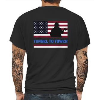 Tunnel To Tower Mens Back Print T-shirt | Favorety