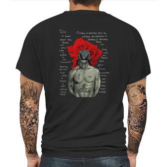 Tupac Shakur Signature The Rose That Grew From Concrete Lyrics Shirt Mens Back Print T-shirt | Favorety