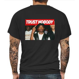 Tupac Trust Nobody For Mens Back Print T-shirt | Favorety CA