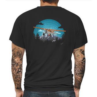 Twilight Flight Mens Back Print T-shirt | Favorety CA