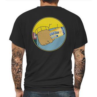 Twisted Tea Graphic Funny Mens Back Print T-shirt | Favorety CA