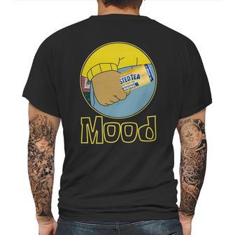 Twisted Tea Mood Graphic Mens Back Print T-shirt | Favorety CA