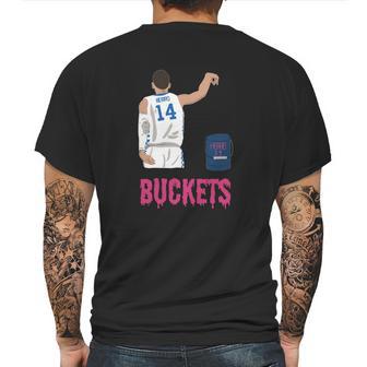 Tyler Herro Snarl Buckets Mens Back Print T-shirt | Favorety