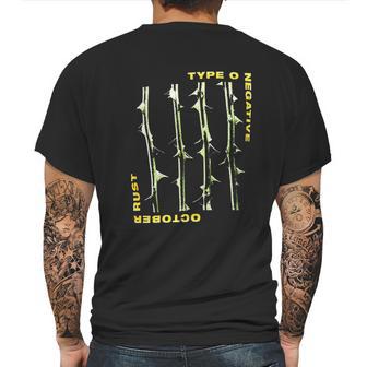 Type O Negative Mens October Rust Mens Back Print T-shirt | Favorety