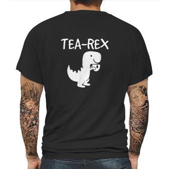 Tyrannosaurus Rex Tea Dino Man Woman Party Funny Design Mens Back Print T-shirt | Favorety DE