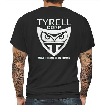 Tyrell Corporation More Human Than Human Mens Back Print T-shirt | Favorety