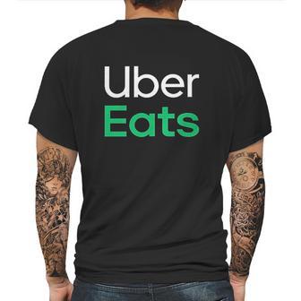 Mens Uber Eats Cool Mens Back Print T-shirt | Favorety CA