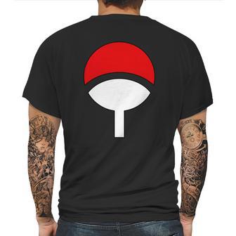 Uchiha Clan Basic Art Mens Back Print T-shirt | Favorety