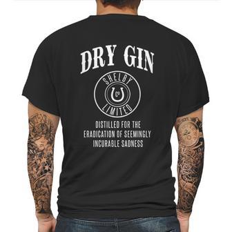 Ugp Campus Apparel Dry Gin Shelby Company Birmingham England Tv Show Mens Back Print T-shirt | Favorety CA