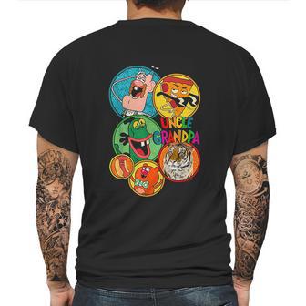 Uncle Grandpa Group Shot Circles Mens Back Print T-shirt | Favorety DE