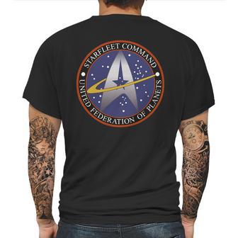 United Federation Of Planets Mens Back Print T-shirt | Favorety UK