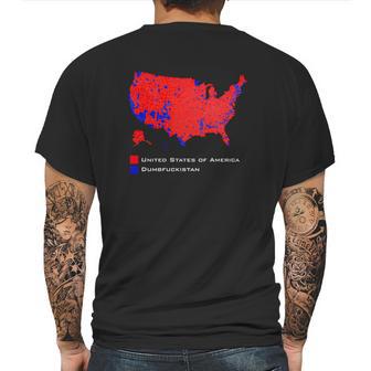 United States Of America Dumbfuckistan Mens Back Print T-shirt | Favorety AU