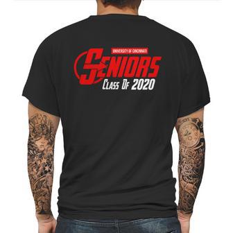 University Of Cincinnati Seniors Class Of 2020 Superhero Graduation Mens Back Print T-shirt | Favorety AU