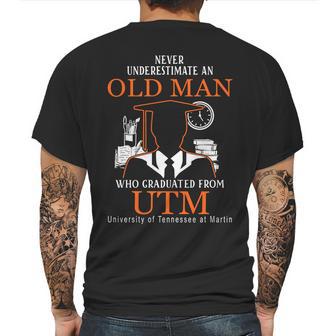 University Of Tennessee At Martin Mens Back Print T-shirt | Favorety