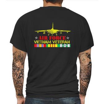 Us Air Force Vietnam Veteran Usaf Veteran B52 Vietnam War Graphic Design Printed Casual Daily Basic Mens Back Print T-shirt | Favorety DE