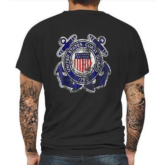 Us Coast Guard Original Cool Uscg Logo Mens Back Print T-shirt | Favorety CA