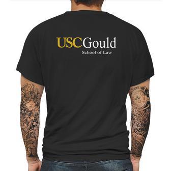 Usc Gould School Of Law Mens Back Print T-shirt | Favorety CA